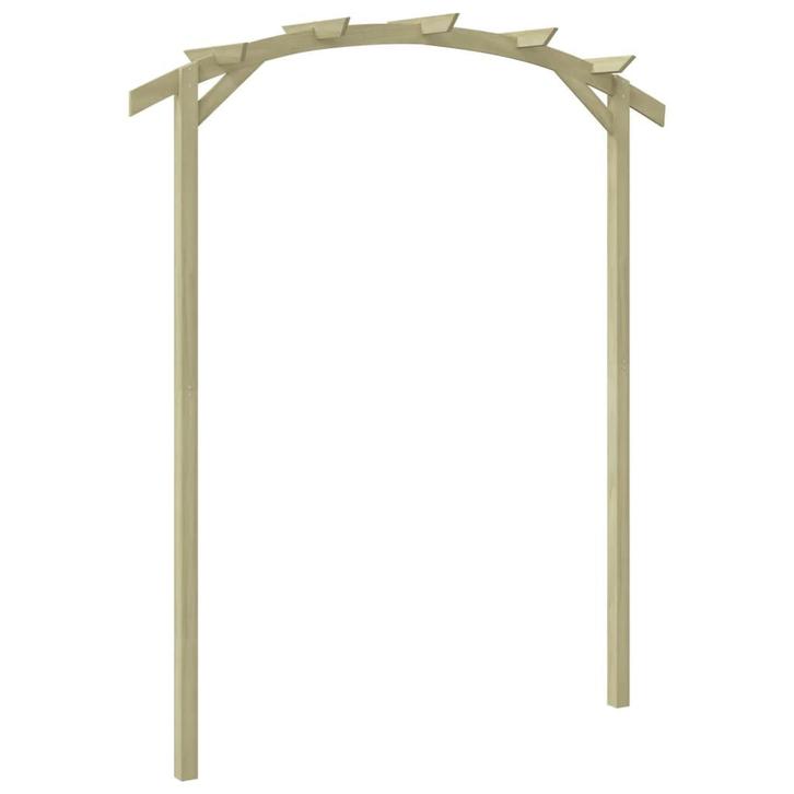 vidaXL Pergola 180x210x40 cm geïmpregneerd grenenhout, Jardin & Terrasse, Poteaux, Poutres & Planches, Envoi