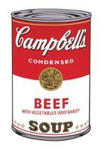 Andy Warhol - “Campbells Soup I, (beef), 1968”. - Jaren