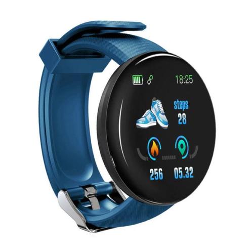 Originele D18 Smartwatch Curved HD Smartphone Sport Fitness, Bijoux, Sacs & Beauté, Montres connectées, Envoi