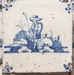 Tegel (19) - Herders en herderinnetjes - 1700-1750 - Antieke