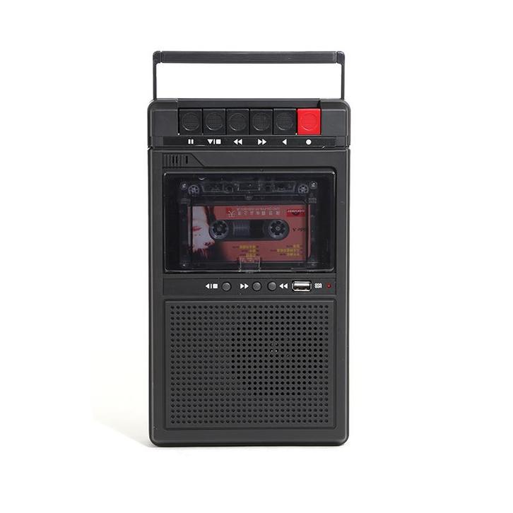 Cassette Recorder - Speler Zwart - Cassetterecorder - Bandre, Collections, Collections Autre, Envoi