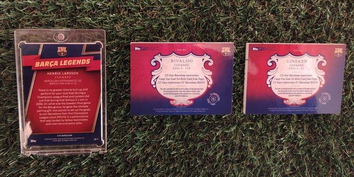 2024/25 Topps Camp Nou Goal Net Relic Gary Lineker, Verzamelen, Stickers