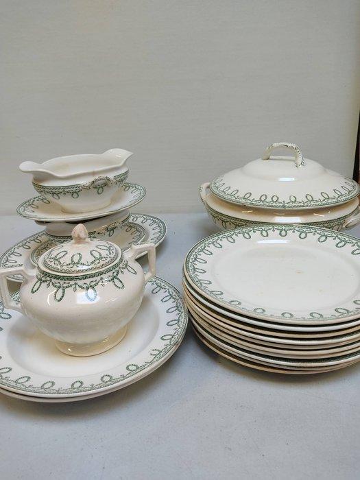 Boch Frères - Service de table (17) - Bonaparte - Céramique, Antiek en Kunst, Antiek | Glaswerk en Kristal