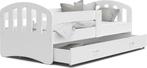 Kinderbed | Houten bed | 200x90cm| met lattenbodem | met uit