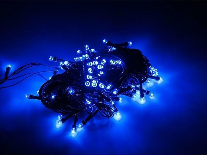 Kerstverlichting Blauw - 9,4 meter 100 LEDs - 7612, Diversen, Kerst, Verzenden
