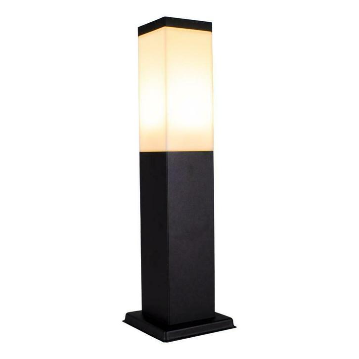 Moderne staande buitenlamp zwart 45 cm IP44 | Havana, Tuin en Terras, Buitenverlichting, Nieuw, Led, Overige materialen, Verzenden