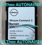 Nissan Connect 1 Navigatie Update SD V 11 Kaart 2021/2022