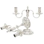 Nayler Brothers, London - Kandelaber (2) - .925 zilver -