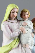 Beeldje - Vlucht naar Egypte - Biscuit porselein