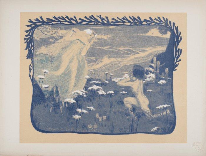 Henry Bellery-Desfontaines (1867-1909) - LIllusion, Antiek en Kunst, Kunst | Tekeningen en Fotografie