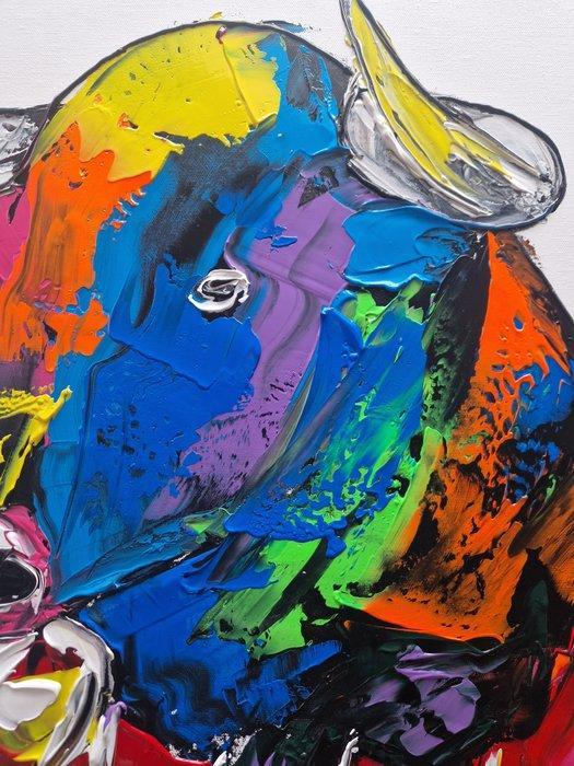 Henry Escobar - Monsieur ( attention sur fond blanc ), Antiek en Kunst, Kunst | Designobjecten