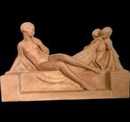 Art Deco - Louis Botinelly - sculptuur, Suzanne au Bain - 58, Antiek en Kunst