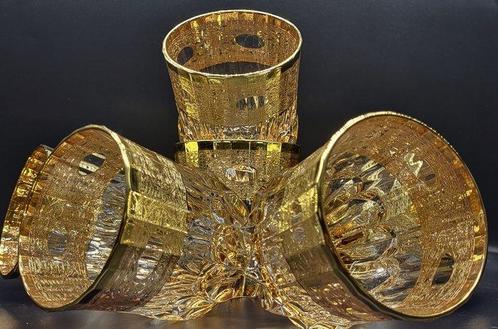 Service à boisson (6) - unrivaled collection luxury amber, Antiquités & Art, Antiquités | Meubles | Tables