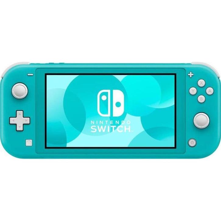 Nintendo Switch Lite Turquoise (Nette Staat & Krasvrij Sc..., Games en Spelcomputers, Spelcomputers | Nintendo Switch Lite, Zo goed als nieuw