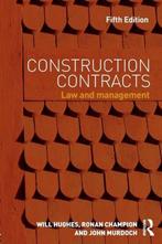 Construction Contracts 9780415657044 Will Hughes, Boeken, Verzenden, Zo goed als nieuw, Will Hughes