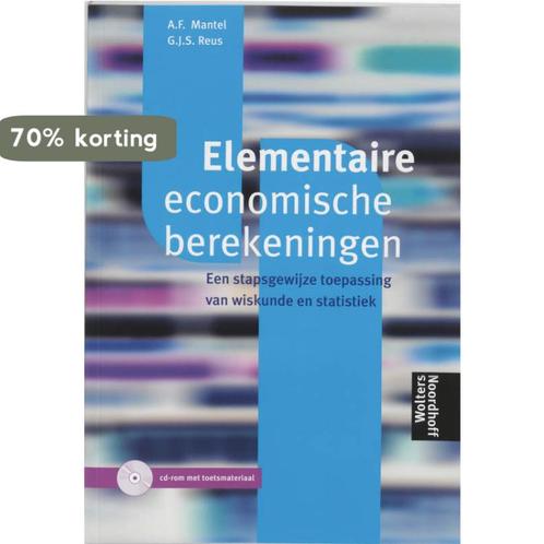Elementaire economische berekeningen 9789001101015, Boeken, Economie, Management en Marketing, Gelezen, Verzenden
