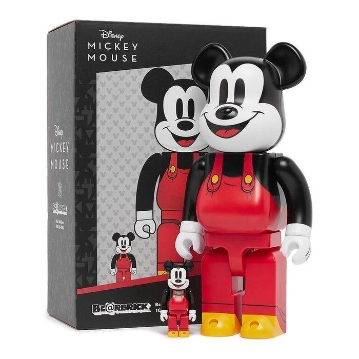 ② Medicom Toy Be@rbrick - Mickey Mouse (Boat Builders) 400 ...