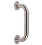 Deurgreep Rond 200 mm mat rvs, Doe-het-zelf en Bouw, Nieuw, Overige materialen, Klink of Kruk