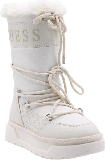 Guess Undelo Dames Snowboots/Veterlaarzen - Ivory - Maat 41 beschikbaar voor biedingen