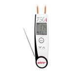 Duo thermometer infrarood met inklapbare RVS voeler -33t/m, Verzenden, Nieuw in verpakking