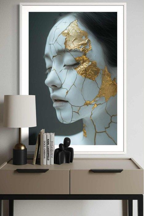 La chibroneuse - Silent Kintsugi - XL, Antiek en Kunst, Kunst | Designobjecten