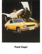1971 FORD CAPRI BROCHURE NEDERLANDS, Livres, Autos | Brochures & Magazines, Ophalen of Verzenden
