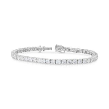 Armband - 18 karaat Witgoud - 9.50ct. tw. Diamant beschikbaar voor biedingen