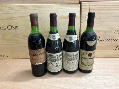 1987 Garrafeira 1970, 2x Scala dei Priorat 1987, 1x Rene, Verzamelen, Wijnen