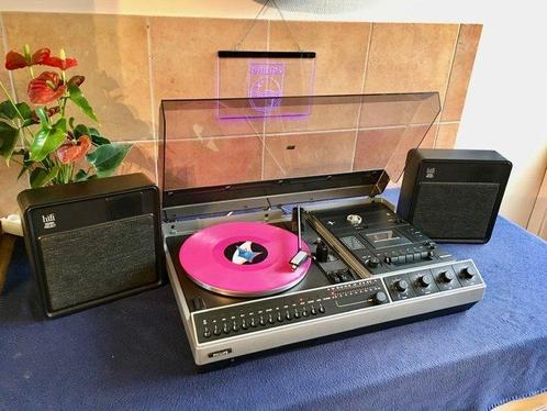 Philips - 6967 3in1 Space-age stereo set Table tournante -, Audio, Tv en Foto, Radio's