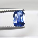 Blauw Saffier  - 1.02 ct - nternational Colored Gemstone, Nieuw