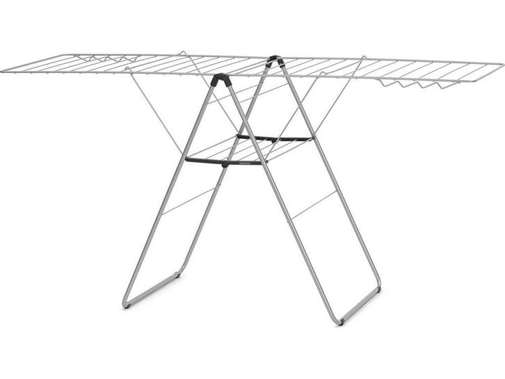 Brabantia HangOn Droogrek 25m - Inklapbaar Wasrek - 8 Haken, Huis en Inrichting, Woonaccessoires | Overige, Zo goed als nieuw