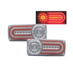 FEUX ARRIÈRE POUR MERCEDES CLASSE G W463 LED ROUGE CHROMÉ, Auto-onderdelen, Verzenden, Nieuw