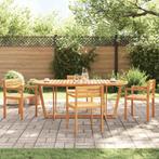 vidaXL Tuintafel ovaal 200x90x75 cm massief acaciahout, Tuin en Terras, Tuintafels, Verzenden, Nieuw