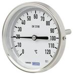 0 tot +80°C RVS Bimetalen Thermometer 100mm Behuizing 200mm, Doe-het-zelf en Bouw, Overige Doe-Het-Zelf en Bouw, Nieuw, Verzenden
