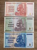 Zimbabwe. - 20, 50 and 100 Trillion Dollars 2008 - Pick 89,