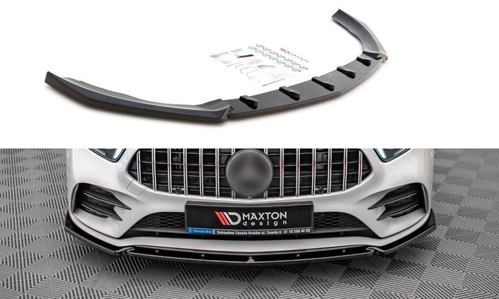 Front Splitter V.4 voor Mercedes A35 AMG W177/ V177 AMG Line, Autos : Divers, Tuning & Styling, Enlèvement ou Envoi