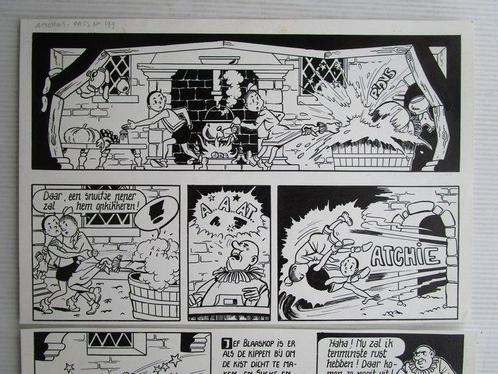 Studio Vandersteen - 1 Original page - Suske en Wiske 68 -, Boeken, Stripverhalen