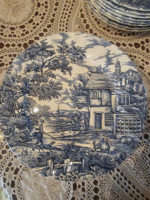 Myott - The Hunter by Myott - Tafelservies (26) - Porselein, Antiek en Kunst, Antiek | Meubels | Tafels