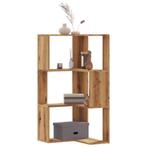 vidaXL Boekenkast 3-laags hoek 50x50x102 cm hout artisanaal, Huis en Inrichting, Kasten | Boekenkasten, Verzenden, Nieuw