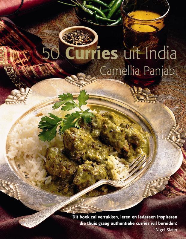 50 curries uit India 9789059563759 Camellia Panjabi, Boeken, Kookboeken, Gelezen, Verzenden
