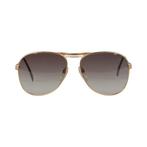 Other brand - Vintage Aviator Gold Metal Sunglasses M7019