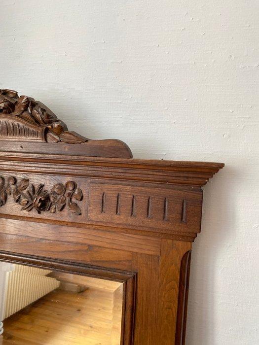 Spiegel - Hout - Hoogte 140cm, Antiek en Kunst, Antiek | Overige Antiek