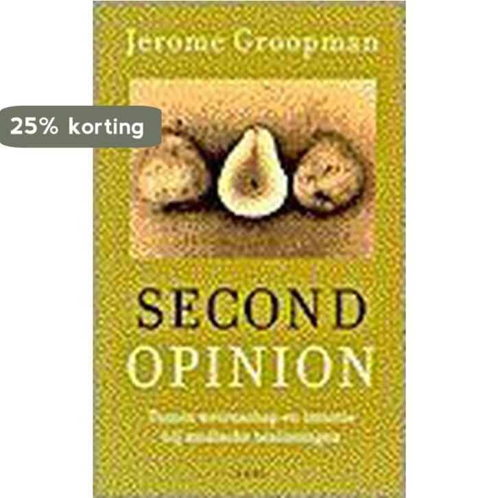 Second opinion 9789026316418 J. Groopman, Boeken, Gezondheid, Dieet en Voeding, Gelezen, Verzenden