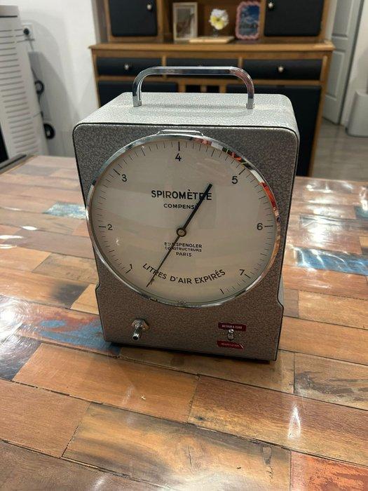 Spengler - Medisch instrument - Metaal - Spirometer, Antiek en Kunst, Antiek | Wandborden en Tegels