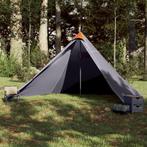 vidaXL Tente familiale tipi 7 personnes gris et orange