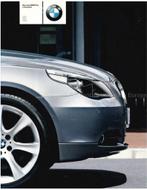 2003 BMW 5 SERIE SEDAN BROCHURE DUITS, Boeken, Auto's | Folders en Tijdschriften, Ophalen of Verzenden, Nieuw