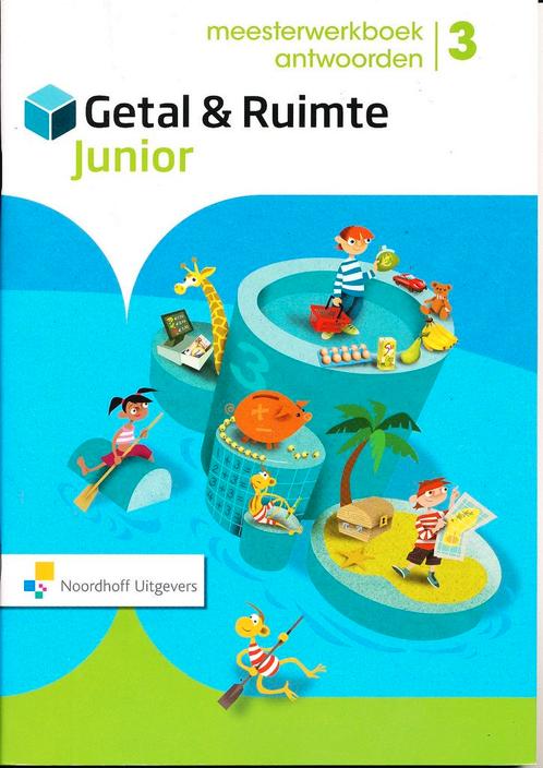 Getal en Ruimte Junior Antwoorden Meesterwerkboek groep 3, Livres, Livres scolaires, Envoi