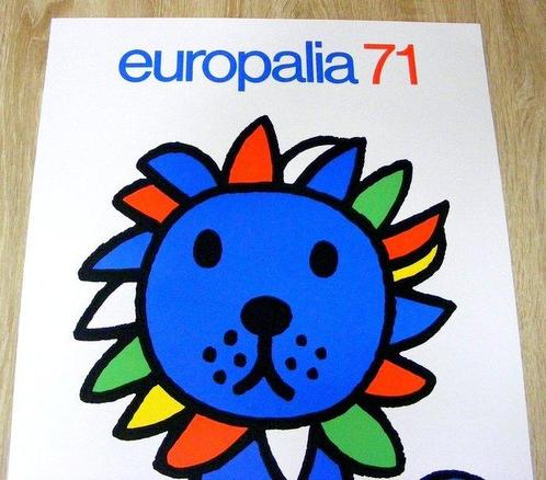 Dick Bruna - Europalia 71. Holland - Années 1970, Antiek en Kunst, Kunst | Tekeningen en Fotografie