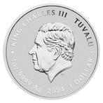 Tuvalu. 1 Dollar 2024 1 oz $1 AUD Tuvalu SpongeBob, Postzegels en Munten, Edelmetalen en Baren