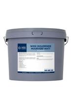 Wixx Isolerende Muurverf Matt RAL 9010 | Zuiver Wit 2.5L, Verzenden, Nieuw